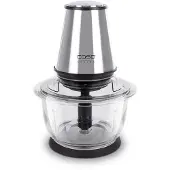 Caso UZ 400 Universalzerkleinerer, Edelstahlgehäuse, 400 Watt, 1,2 l Behälter, 2 Geschwindigkeiten