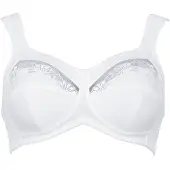 Anita Entlastungs-BH "Entlastungs BH Safina", Damen, Gr. 80, Cup G, weiß, Obermaterial: 50% Polyamid PA. 25% Polyester PES. 10% Elasthan EL. 10% Viskose CV. 5% Baumwolle CO., BHs Entlastungs-BH