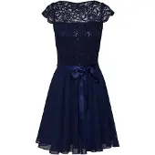 Swing Coctailkleid 77760510 Dunkelblau Regular Fit