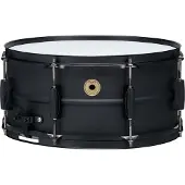 Tama 14" x 65" Metallwerke Black auf Black Stahl Snare Drum