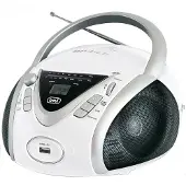 Trevi CMP 542 Boombox mit CD, MP3, FM-Radio - weiß