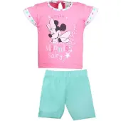 Disney T-Shirt und Hose, Rosa/Türkis, Größe 62