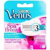 Gillette Venus Spa Breeze, Frauen, , Pink, Weiß, 4 Stück(e)