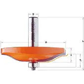 Cmt Abplattfräser mit rodam. HM S 12 D 89 x 15 (B2)