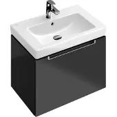Villeroy & Boch V&B Waschtischunterschrank Subway 2.0 53,7x42x42,3cm, Gr. chrom, glossy white