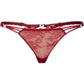 LASCANA String mit dekorativen Strass-Schnallen