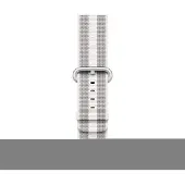 Apple Gewebtes Nylonarmband für Watch | 38/40/41/42 mm - White Pearl