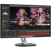 Philips P Line LCD-Monitor mit USB-C-Dockingstation 328P6AUBREB/00, 80 cm (31.5"), 2560 x 1440 Pixel, Quad HD, LED, 4 ms, Schwarz