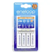 Eneloop Panasonic BQ-CC55, AA, AAA, 4 Stück(e), Akkus/Batterien enthalten