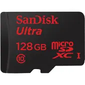 SanDisk SDSQUNC-128G-GN6IA, 128 GB, MicroSDXC, Klasse 10, 80 MB/s, Schwarz