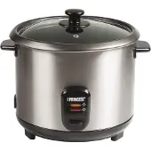 Princess 271950 Reiskocher, Schwarz, Edelstahl, 1,8 l, Edelstahl, 700 W, 230 V, 280 mm