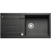 BLANCO METRA XL 6 S, Silber, 1 Becken, 490 x 430 mm, 19 cm, 1000 mm, 190 mm