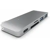 Satechi Type-C USB Passthrough Hub space gray