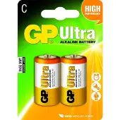 GP Batteries ULTRA ALKALINE BATTERIJ C, Alkali, 1.5 V