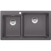 BLANCO Spüle PLEON 9 86 x 50 cm felsgrau 523058