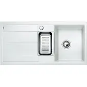 BLANCO Metra 6 S-F Weiß - 519 115 Granitspüle