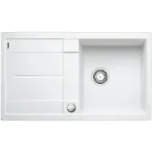 BLANCO METRA 5 S, Schrankwaschbecken, Silgranit, Weiß, Doppelseitig, 50 cm, Deutschland