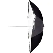 Elinchrom Regenschirm Shallow 2 in 1 weiß/ transparent 85cm