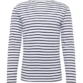 Armor Lux Streifenshirt Weiß Dunkelblau Gestreift Herren Mariniere