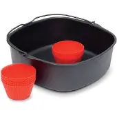 Philips Airfryer XXL Back Kit Zubehör, passend für Airfryer XXL HD96x, HD97x und HD98x (HD9952/00)