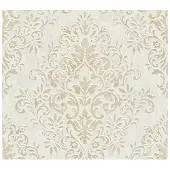 AS-Creation Vliestapete "Tapete mit Ornamenten barock" floral gemustert glänzend matt metallic ornamental strukturiert Tapete Klassik Metallic Tapeten Wohnzimmer Schlafzimmer Küche modern