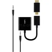 Belkin Kabelis HDMI - D-Sub (VGA) + Klinke 3,5 mm 0,15 m lang (B2B137-BLK)
