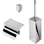 Geesa Badezimmer Zubehörset Modern Art Chrom
