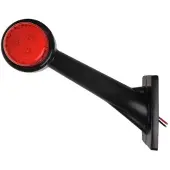 Proplus Umrissleuchte 12/24V rot/weiß 166x193mm LED links