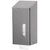 Ophardt hygiene SanTRAL BUU 1 Toilettenpapierspender 1161700 , Edelstahl, pulverbeschichtet, weiß, P