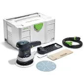 Festool ETS 150/5 EQ-Plus, Schwingschleifer, Schwarz, Grün, 4000 RPM, 10000 RPM, 2,7 cm, AC