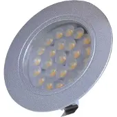 Pricenet Einbaustrahler 24 LEDs 12V 220lm Ø65x11mm