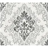 AS-Creation Vliestapete "Tapete mit Ornamenten barock" floral gemustert glänzend matt metallic ornamental strukturiert Tapete Klassik Metallic Tapeten Wohnzimmer Schlafzimmer Küche modern
