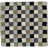 Cawö Gesichtshandtuch Lifestyle Cube Karo Kiesel (6er Set)
