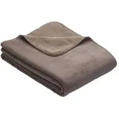 Ibena Plaid Doubleface Dublin Espresso-100 x 150 cm