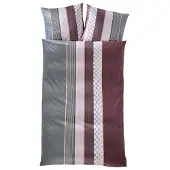 JOOP! Mako-Satin Cornflower Gradiant Kissenbezug einzeln Farbe Deep Rose Größe 40/80