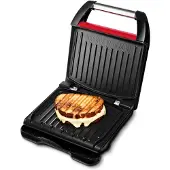 George Foreman 25030-56, Rot, Rechteckig, 240 x 170 mm, 1200 W, 290 mm, 130 mm