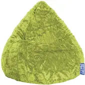 Sitting Bull Bean Bag Fluffy XL 70 x 110 cm, Gruen 70x10cm