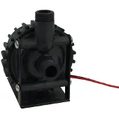 Alphacool VPP655 Kühlsystempumpe 9x9x9 cm mit anpassbarer Geschwindigkeit und G1/2 Außengewinde