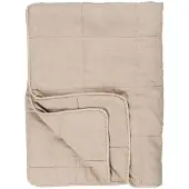 Ib Laursen Vintage Quilt unifarben in graunatur | Gr.: onesize