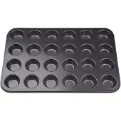 Patisse Classic Muffinform Mini 35 cm Schwarz