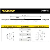 Monroe Gasfeder, Koffer-/Laderaum MaxLift ML5842