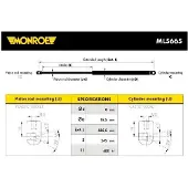 Monroe Gasfeder, Koffer-/Laderaum MaxLift ML5665