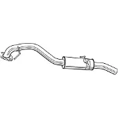 Walker Endschalldämpfer [Hersteller-Nr. 22589] für Vauxhall, Opel