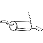 Walker Endschalldämpfer 23687 für CITROËN