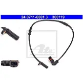 Ate Sensor, Raddrehzahl Vorderachse 24.0711-6001.3