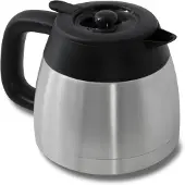Inventum KZ618, Filterkaffeemaschine, 1 l, Gemahlener Kaffee, 900 W, Schwarz, Edelstahl