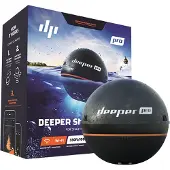 Deeper Smart Fishfinder Sonar Pro, Wifi für iOS, Android Schwarz