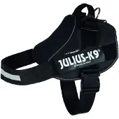 Julius-K9 14881, Hund, Westengeschirr, Schwarz, Einfarbig, 138 cm, 96 cm
