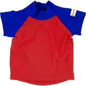 Imsevimse Shirt, Red/Blue 62-68