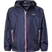 CMP KID JACKET RAIN FIX HOOD NAVY NAVY 140